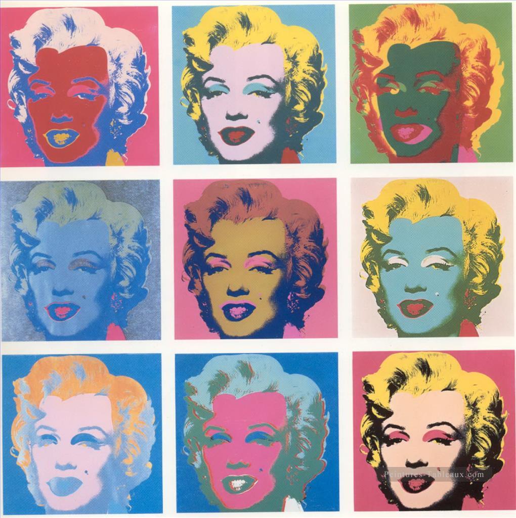 Lista de Marilyn Monroe y Andy Warhol Pintura al óleo